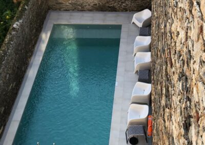 Création de la piscine de l&rsquo;hôtel Carbonell